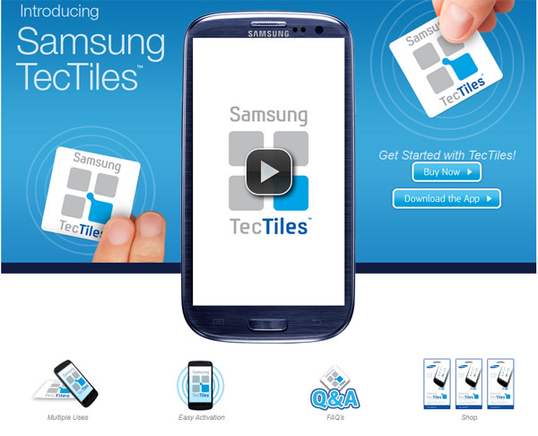 sony tectiles nfc etiquetas