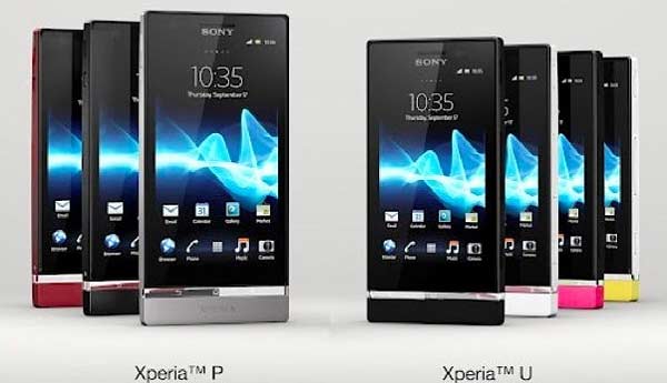 sony xperia p xperia u