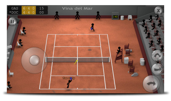 stickman tennis iphone