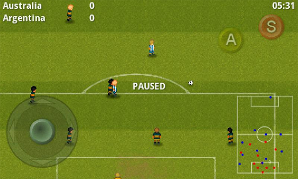 striker soccer android