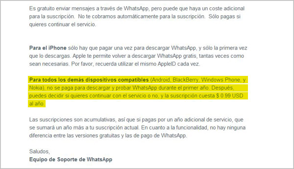 suscripcion whatsapp