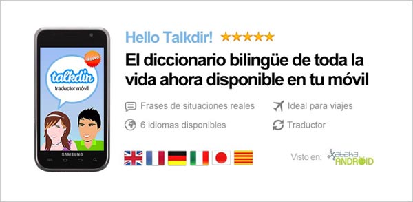 talkdir traductor android