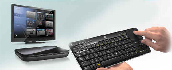 teclado logitech revue