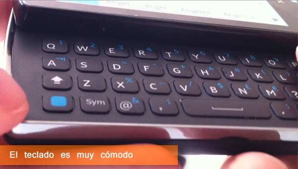 teclado sony ericsson xperia mini pro