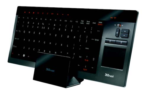 teclado trust touchpad