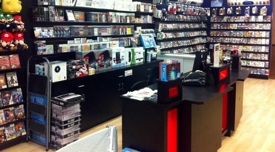 tienda de videojuegos