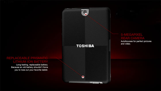 toshiba tablet android pantalla