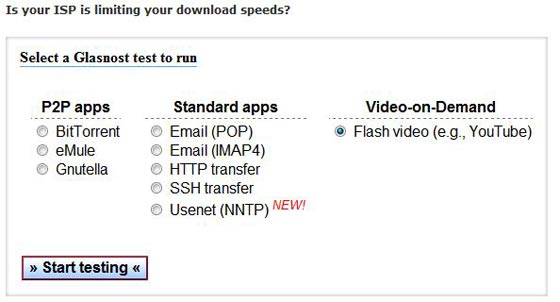 velocidad internet limitada