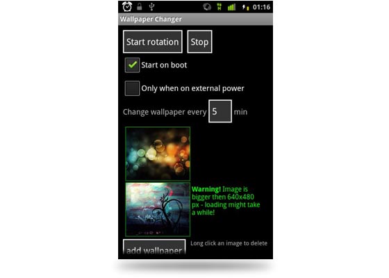 wallpaper changer android