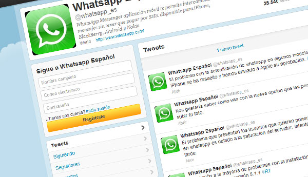 whatsapp twitter