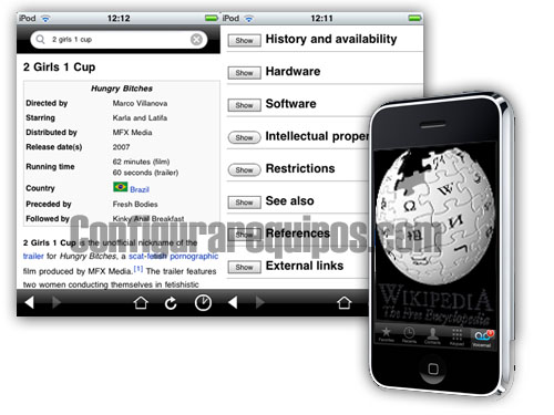 wikipedia iphone itunes