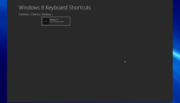 windows 8 keyboard shortcuts teclado