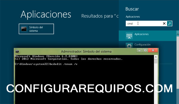 windows 8 modo seguro bcdedit