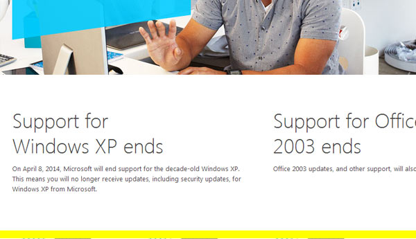 windows xp soporte