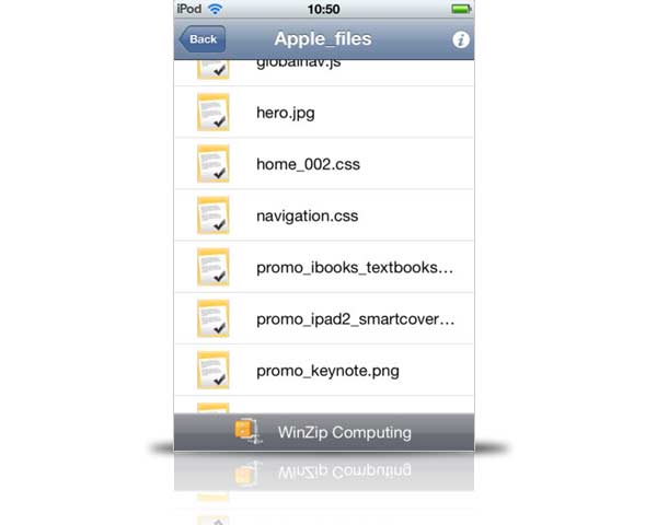 winzip iphone ipad