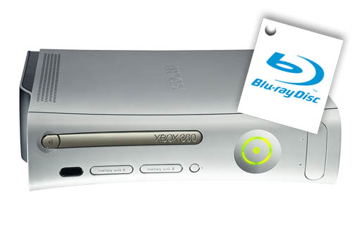 xbox 360 blu ray