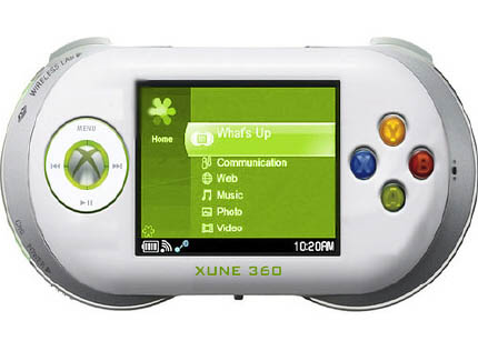 xbox portatil xune 360