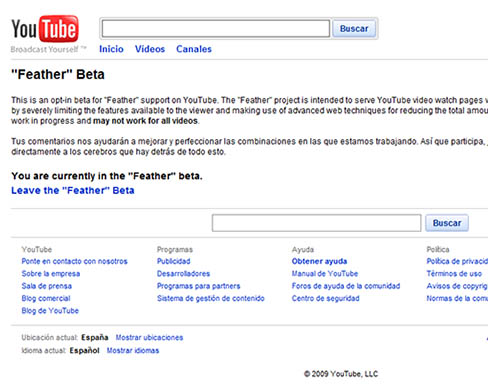 youtube feather videos comprimidos