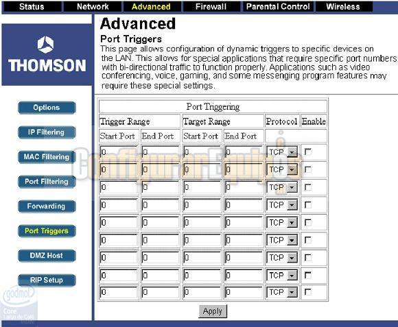 Thomson TCW 710 W-LAN-Modem mit - Cablesurf.de