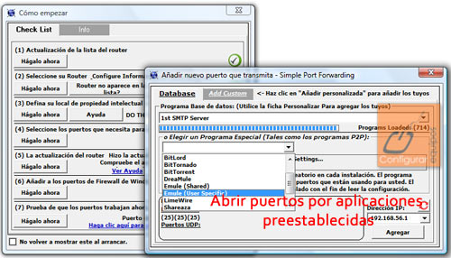 como abrir puertos del router 4