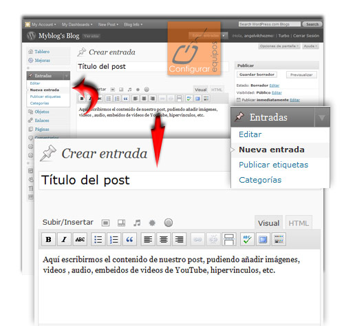 como crear blog con wordpress gratis 5