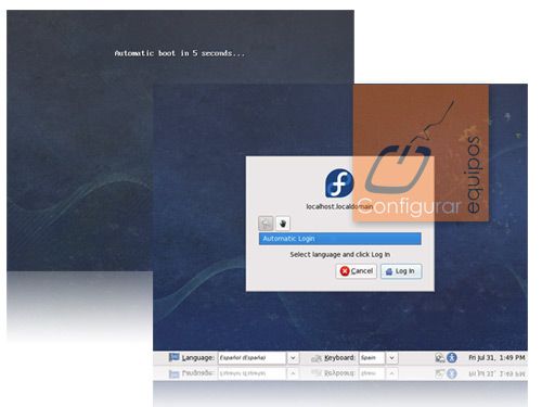 como instalar fedora 12 1