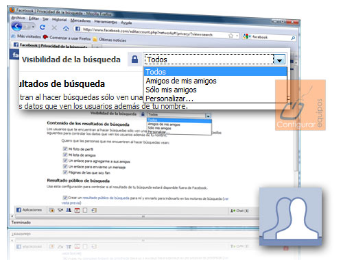 configurar privacidad datos facebook 3