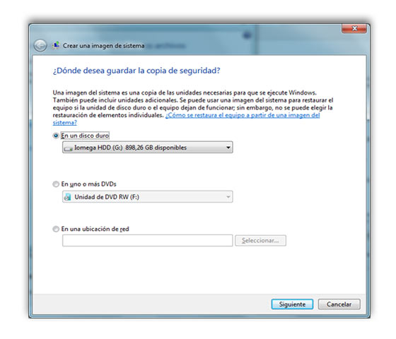 copia sistema windows 7 b