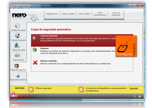 hacer copia seguridad online nero backup 1