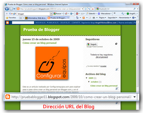 como crear blog personal blogger 5