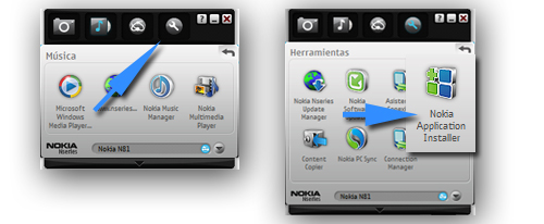 instalar programas en un Nokia