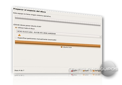 instalar ubuntu 9 04 jaunty jackalope 3