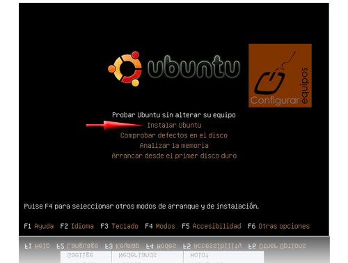 instalar ubuntu 9 10 karmic koala 2