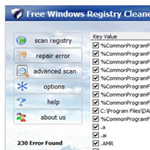 Imagen de Free Windows Registry Cleaner 2.0.0