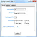 Imagen de Google Translation Client 1.1