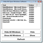 Imagen de Hide All Open Windows 7.0